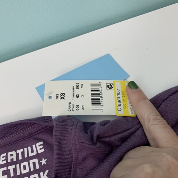 Joshua Tree National Park Tee See America Purple Women’s XS Boyfriend Tee - Picture 4 of 4